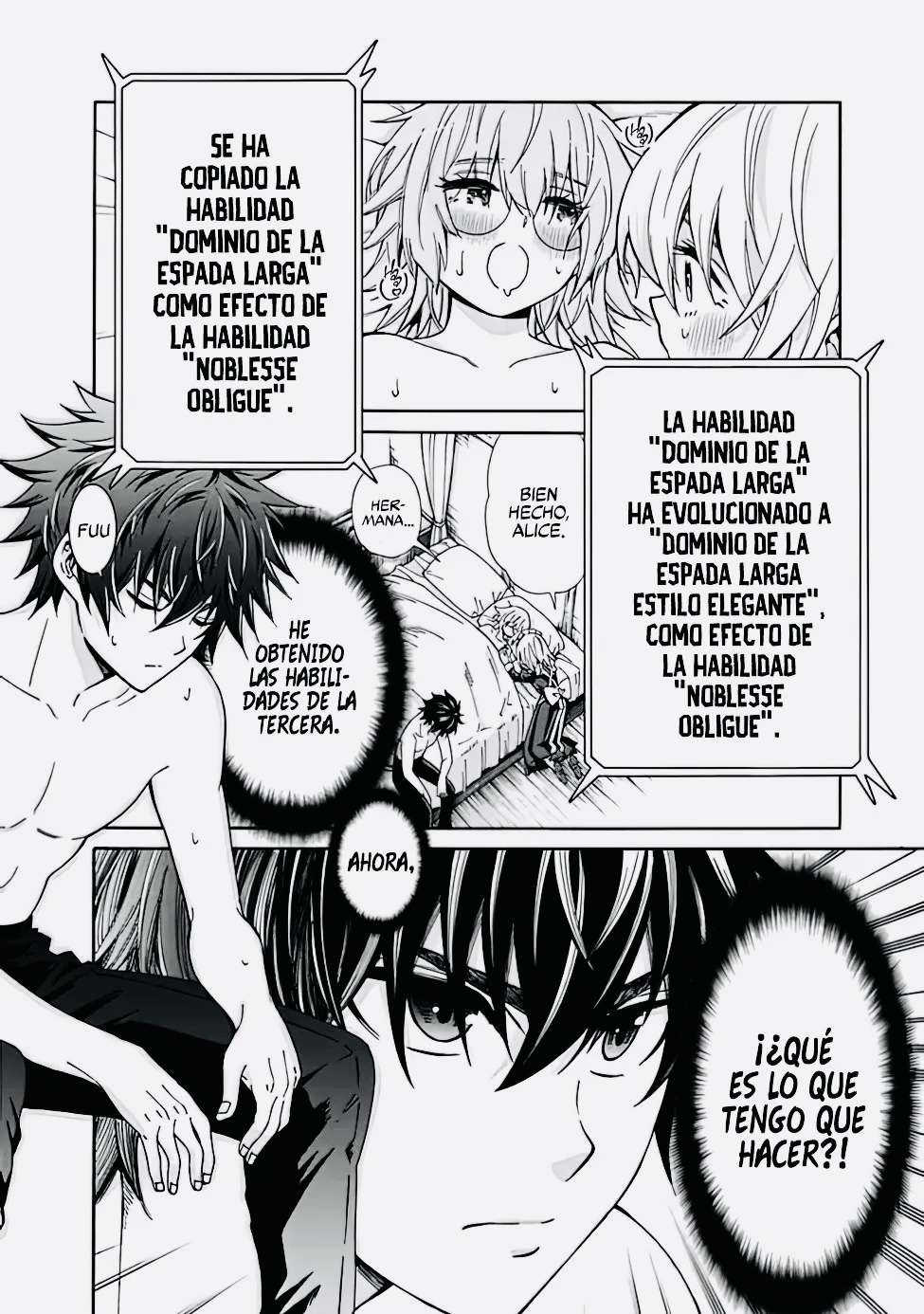 Cuanto mas grande se vuelva mi harem,más fuerte me volvere Capitulo 7 página 23