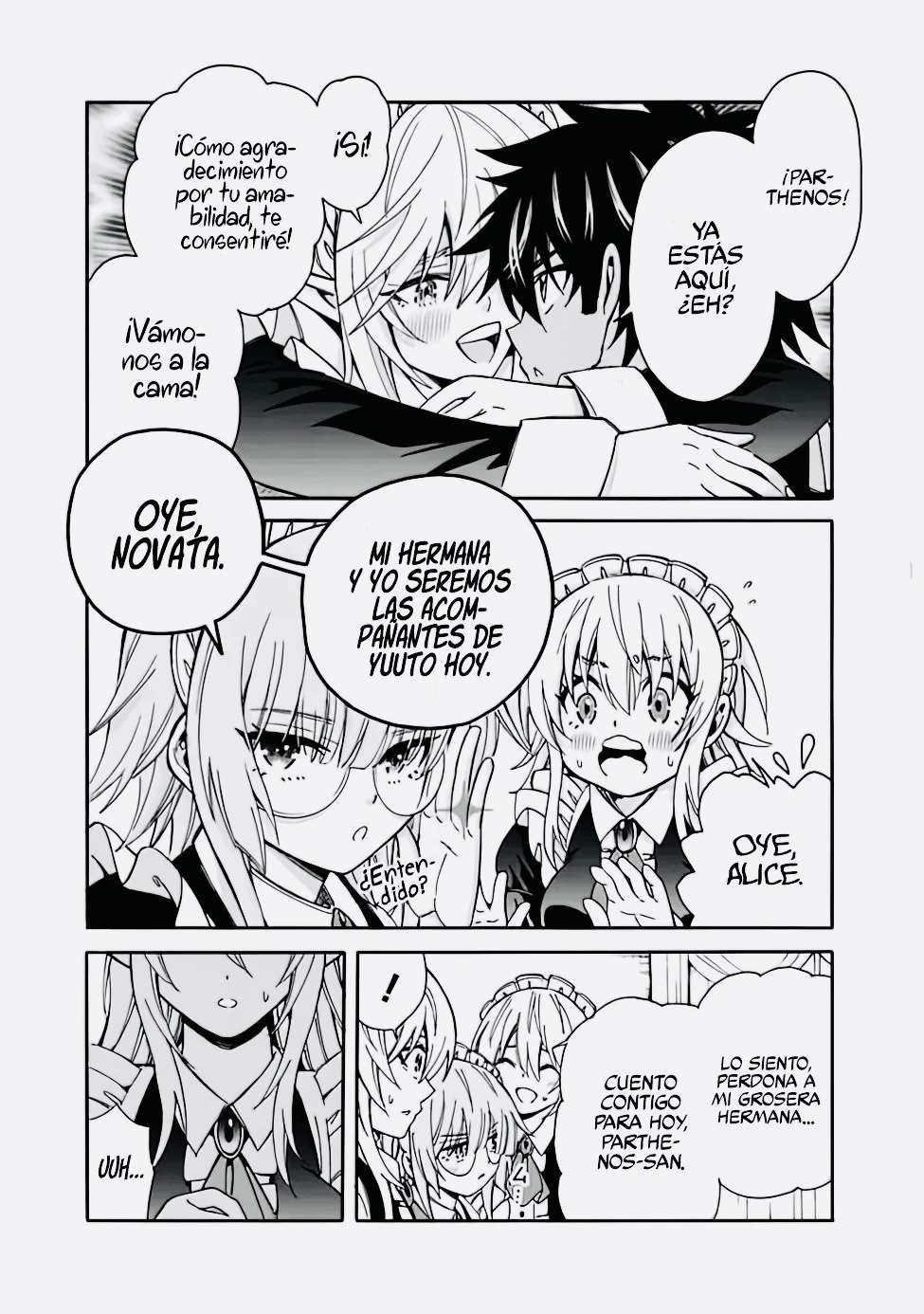 Cuanto mas grande se vuelva mi harem,más fuerte me volvere Capitulo 9 página 10