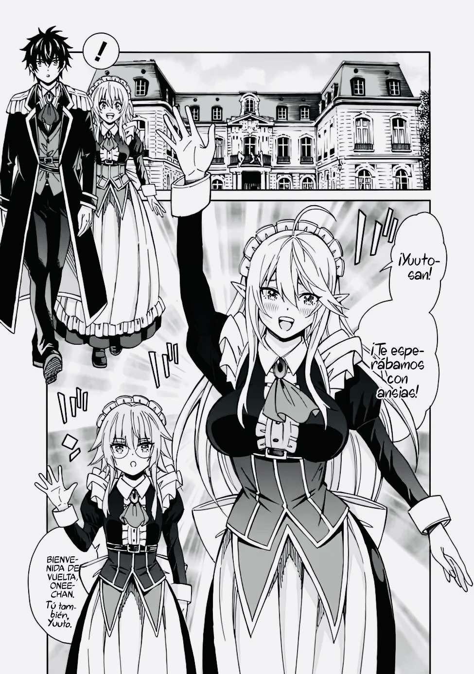 Cuanto mas grande se vuelva mi harem,más fuerte me volvere Capitulo 9 página 9