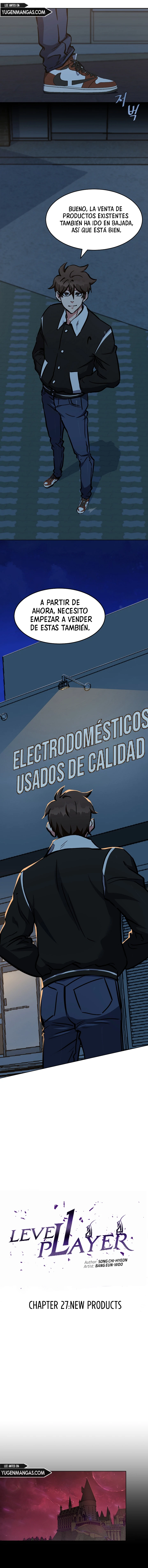 Jugador De Nivel 1 Capitulo 27 página 5