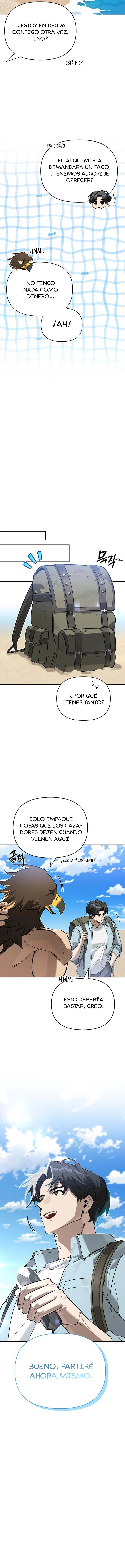 El viaje de curación de un cazador de rango s con monstruos Capitulo 15 página 4