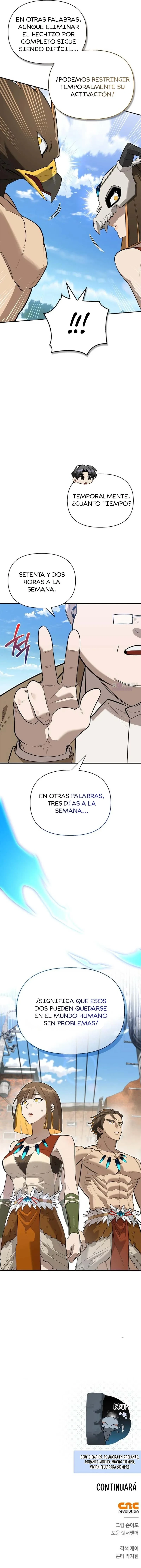 El viaje de curación de un cazador de rango s con monstruos Capitulo 32 página 21