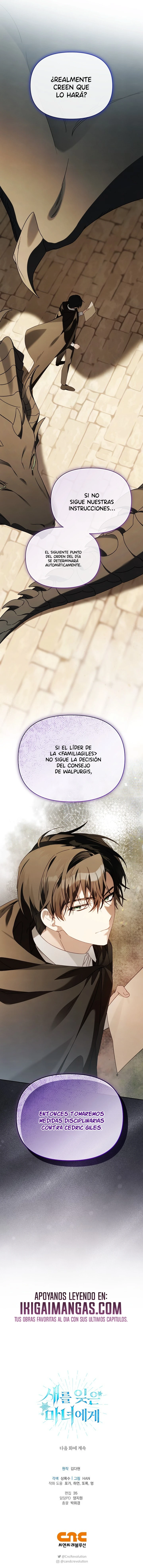 La Bruja Que Olvido Al Pájaro Capitulo 58 página 18