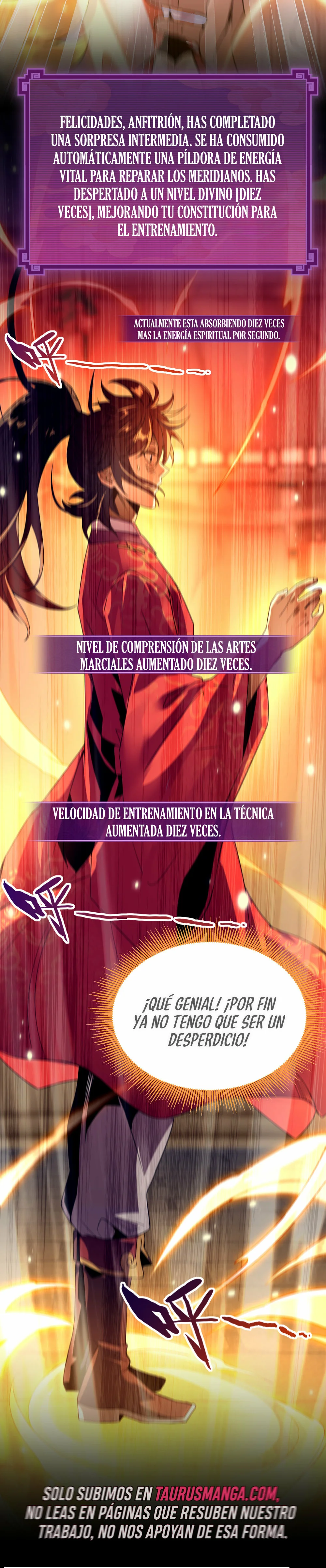 Me vuelvo invencible al sorprender a otros Capitulo 1 página 22