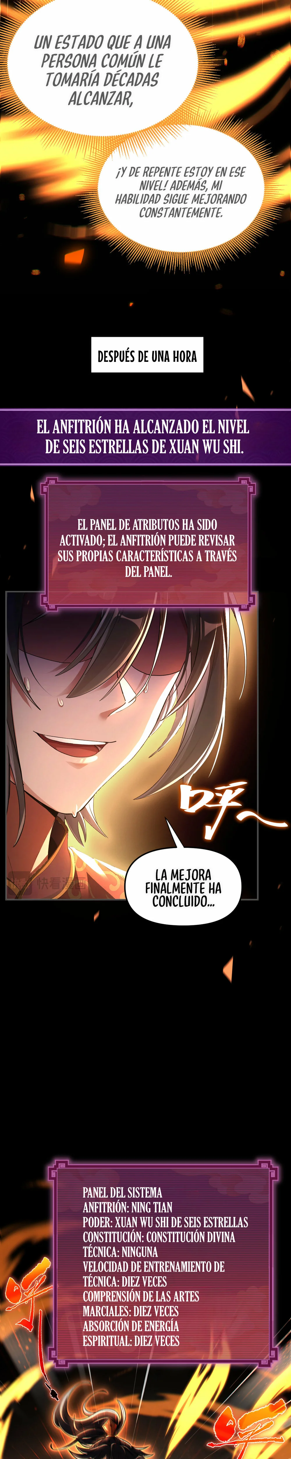 Me vuelvo invencible al sorprender a otros Capitulo 1 página 34