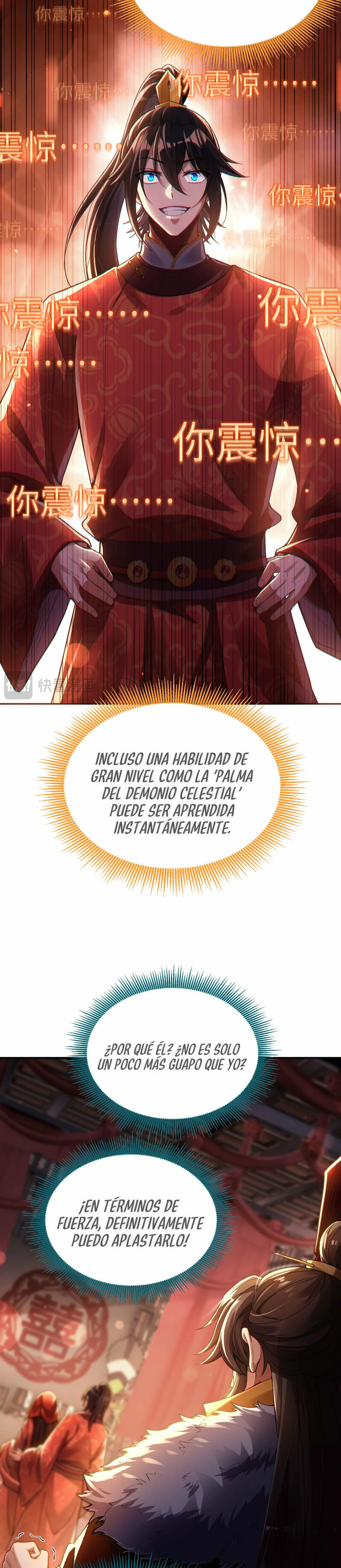Me vuelvo invencible al sorprender a otros Capitulo 1 página 48