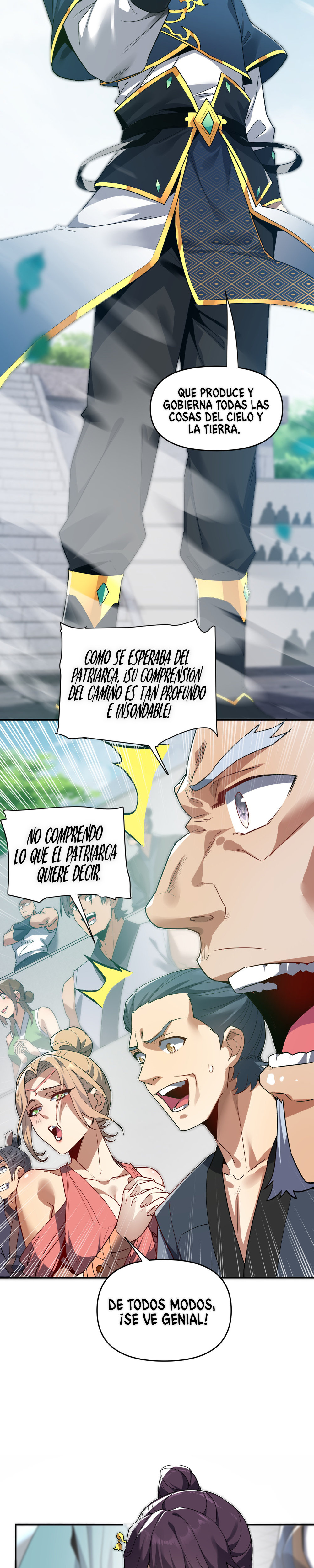 Me vuelvo invencible al sorprender a otros Capitulo 10 página 10