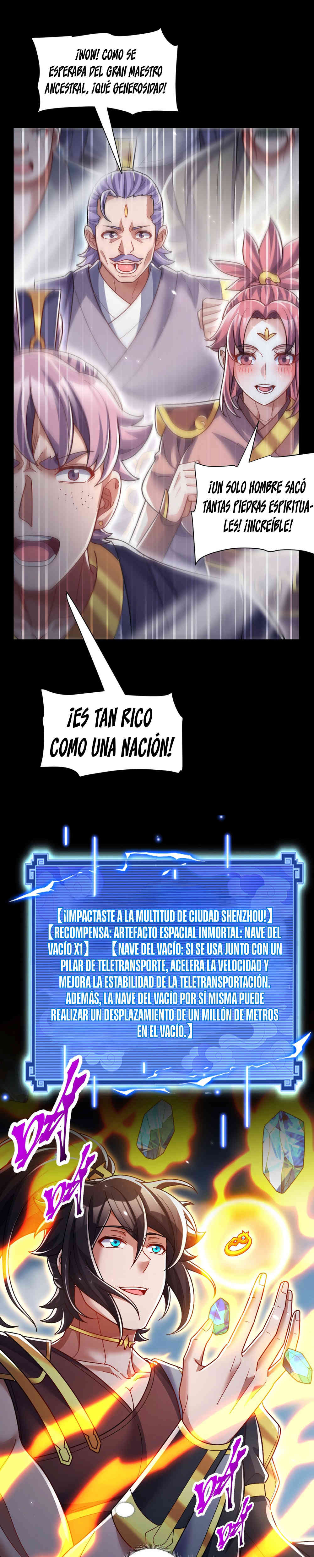 Me vuelvo invencible al sorprender a otros Capitulo 105 página 17