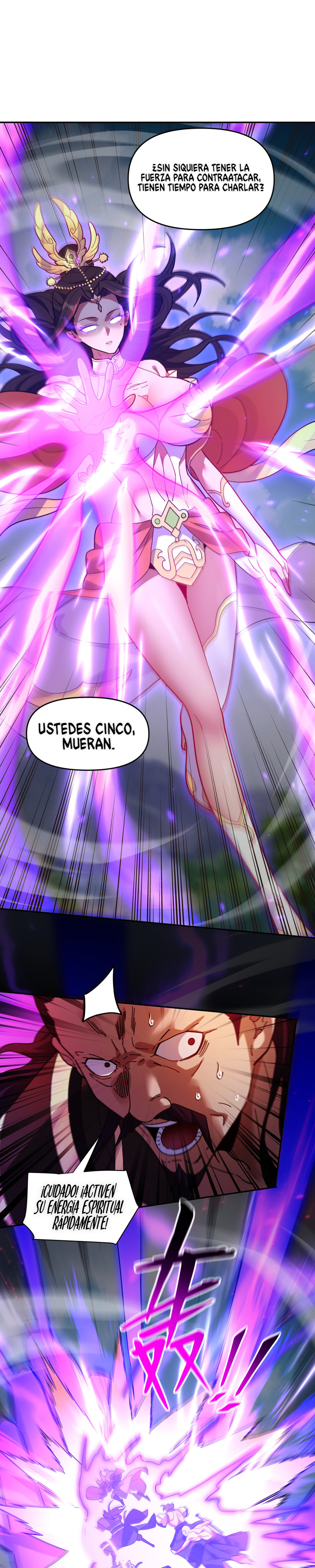Me vuelvo invencible al sorprender a otros Capitulo 11 página 28