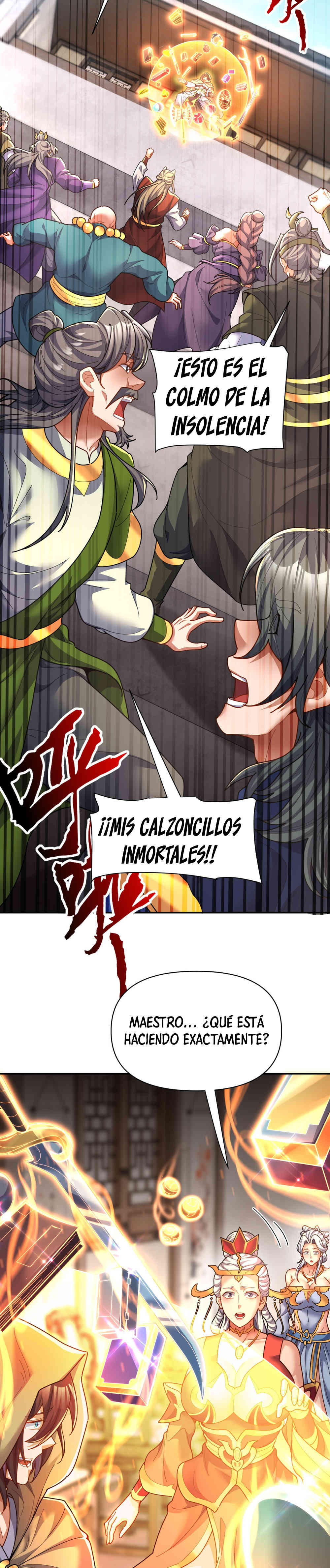 Me vuelvo invencible al sorprender a otros Capitulo 114 página 8