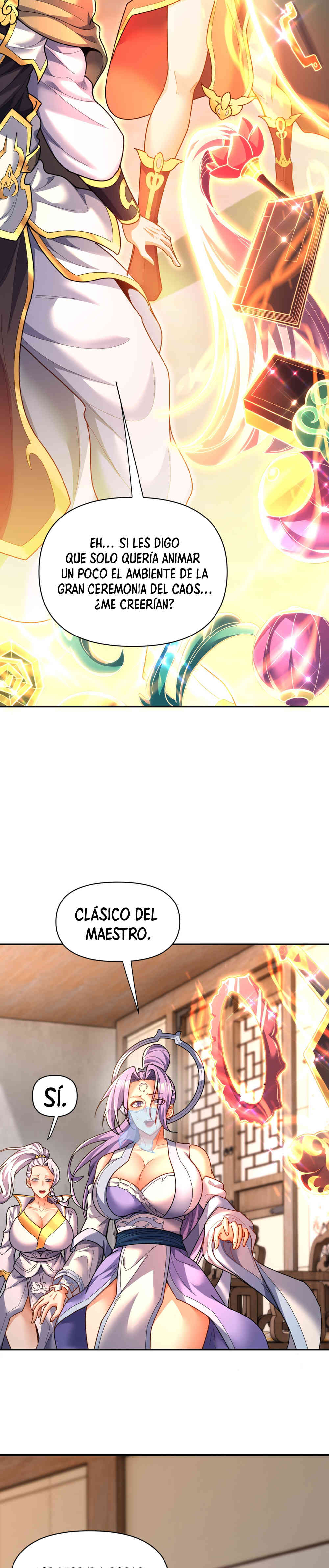 Me vuelvo invencible al sorprender a otros Capitulo 114 página 9