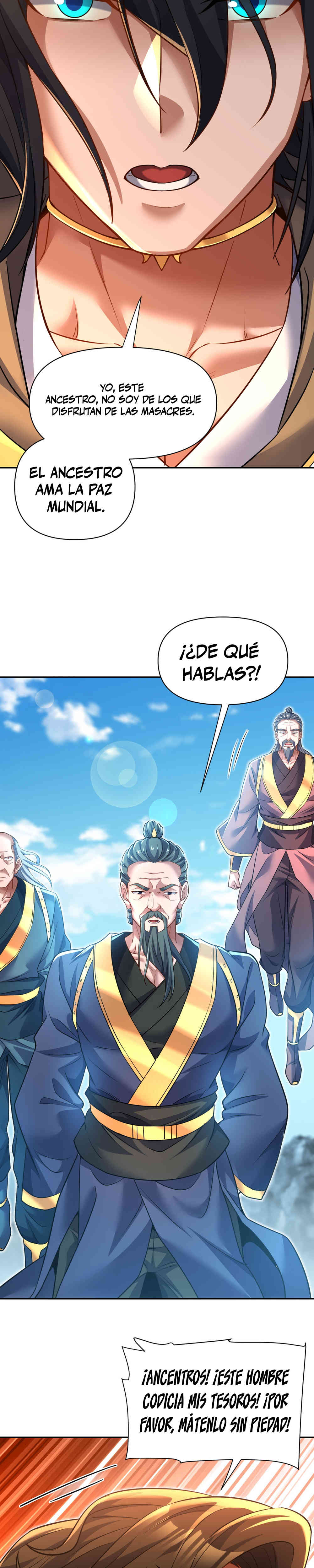 Me vuelvo invencible al sorprender a otros Capitulo 115 página 19