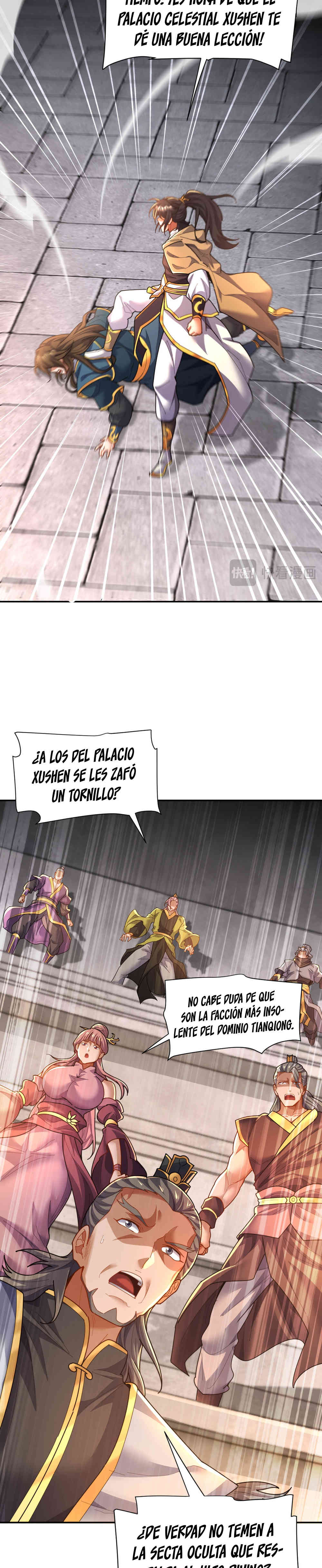 Me vuelvo invencible al sorprender a otros Capitulo 115 página 3