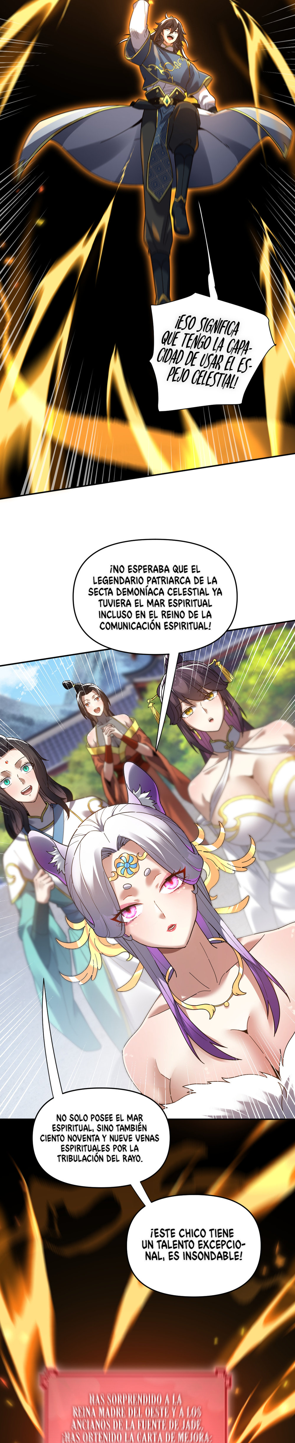 Me vuelvo invencible al sorprender a otros Capitulo 15 página 17