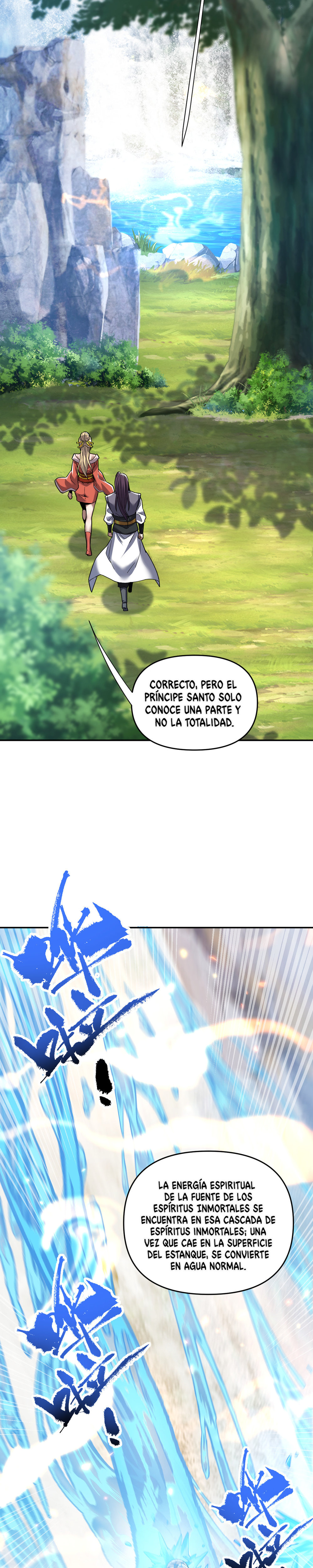 Me vuelvo invencible al sorprender a otros Capitulo 16 página 9