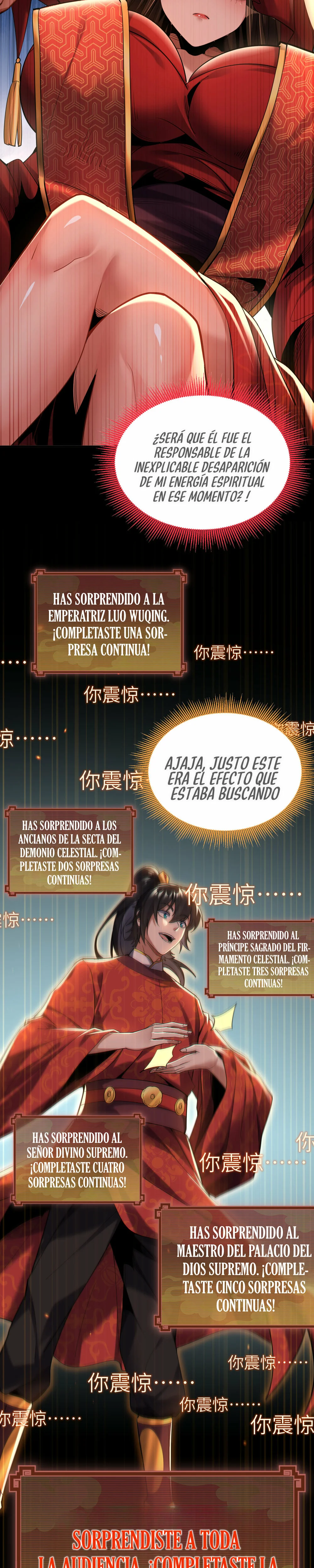 Me vuelvo invencible al sorprender a otros Capitulo 2 página 20