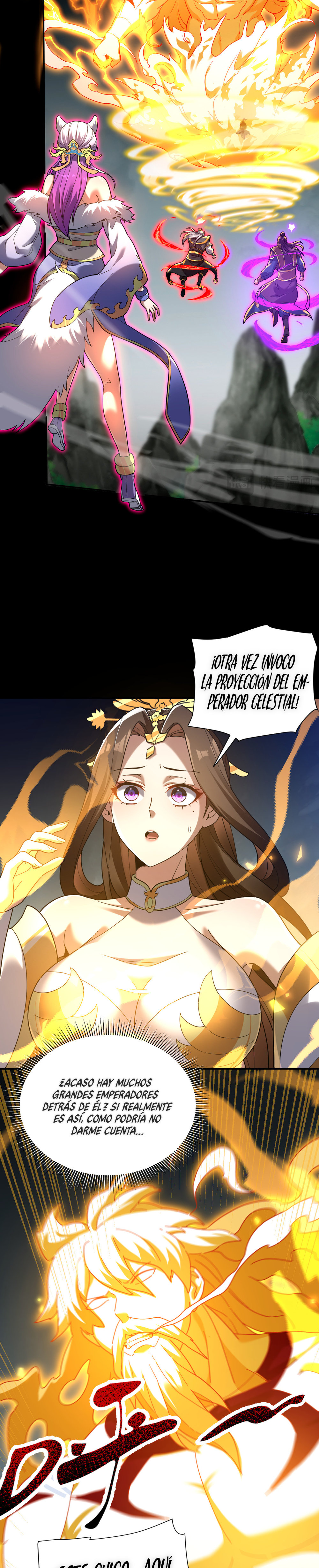 Me vuelvo invencible al sorprender a otros Capitulo 20 página 8