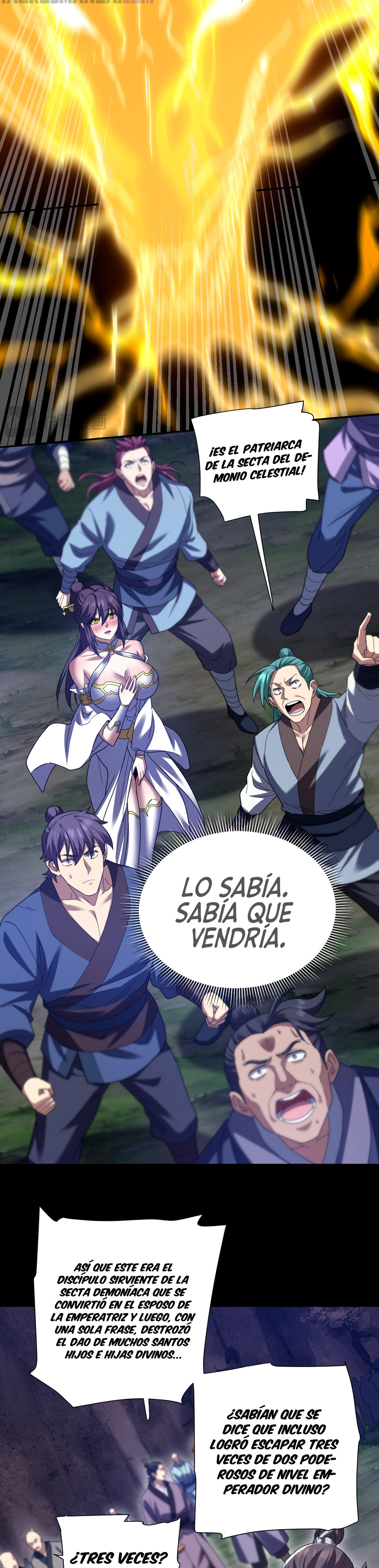 Me vuelvo invencible al sorprender a otros Capitulo 27 página 12