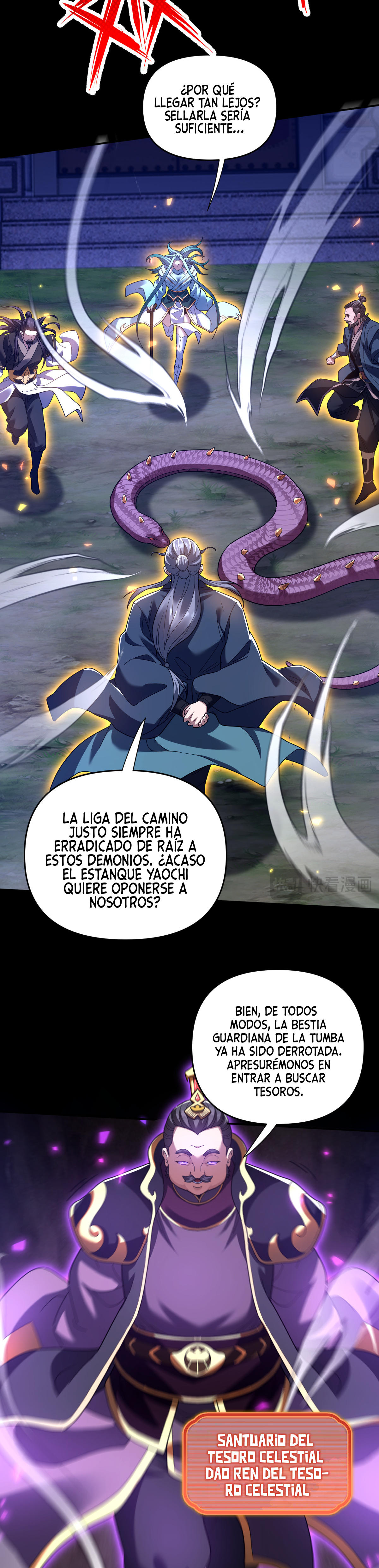 Me vuelvo invencible al sorprender a otros Capitulo 27 página 8