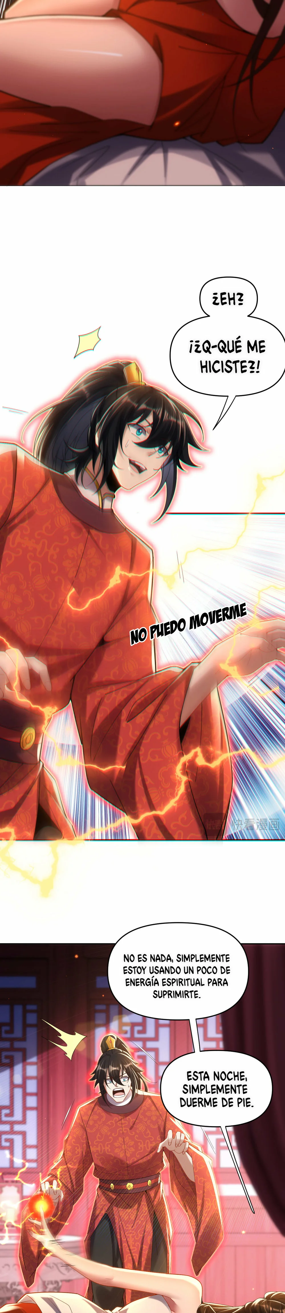 Me vuelvo invencible al sorprender a otros Capitulo 3 página 35