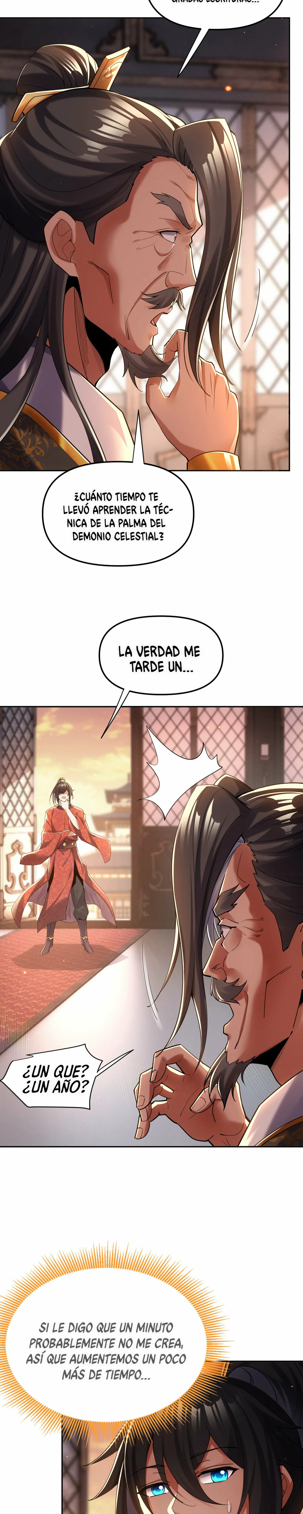 Me vuelvo invencible al sorprender a otros Capitulo 3 página 6