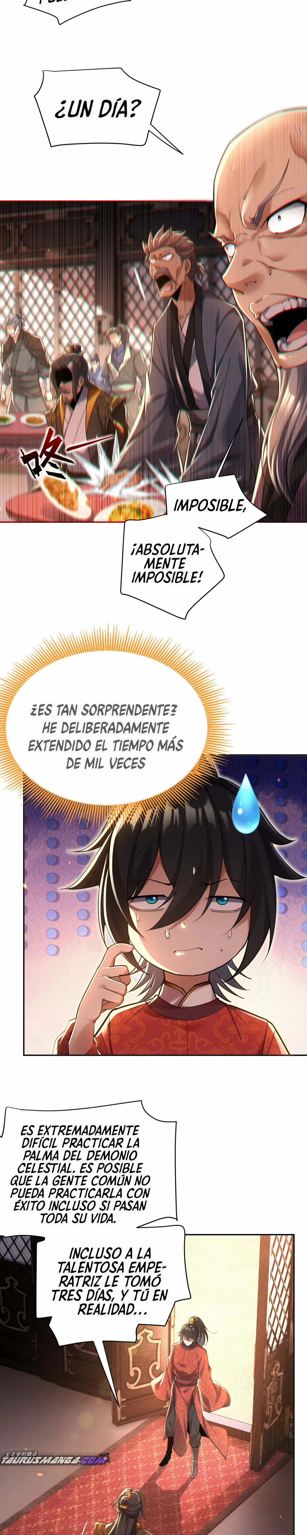 Me vuelvo invencible al sorprender a otros Capitulo 3 página 8