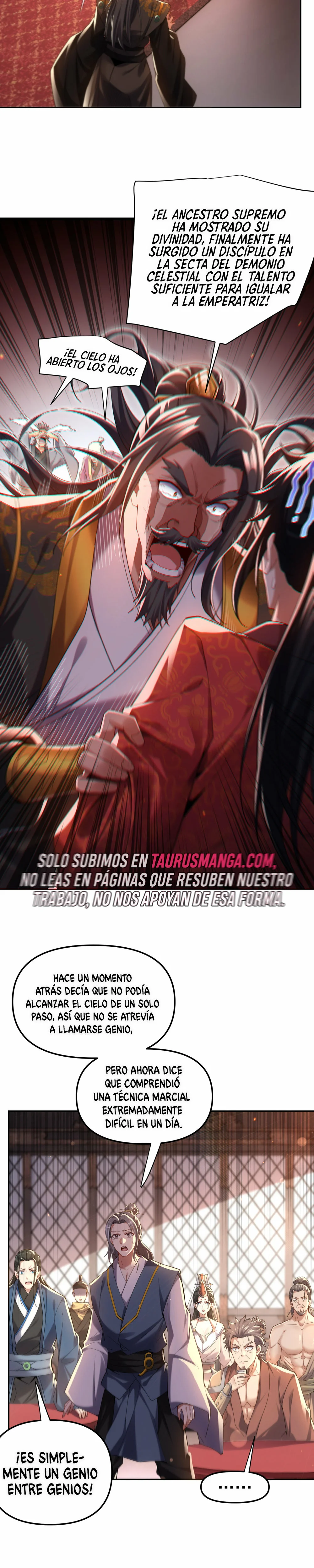 Me vuelvo invencible al sorprender a otros Capitulo 3 página 9