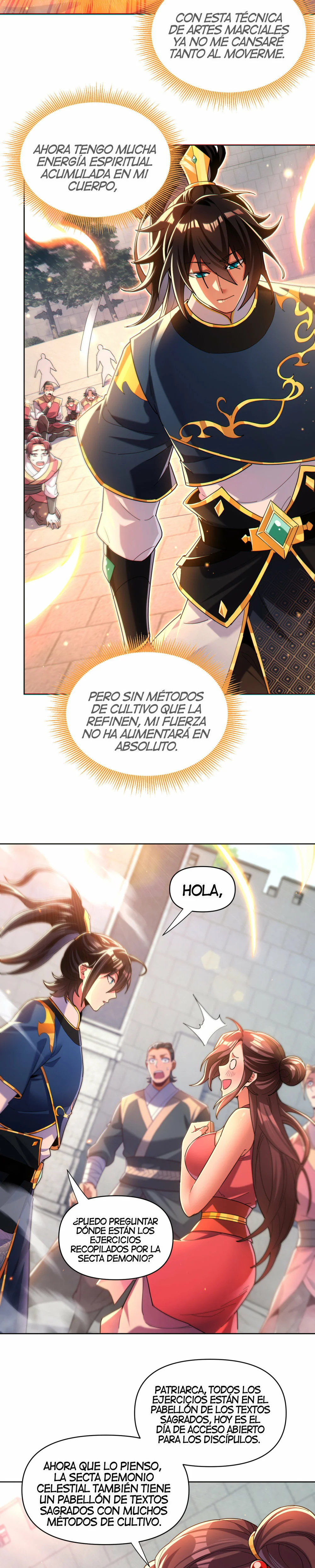 Me vuelvo invencible al sorprender a otros Capitulo 4 página 11