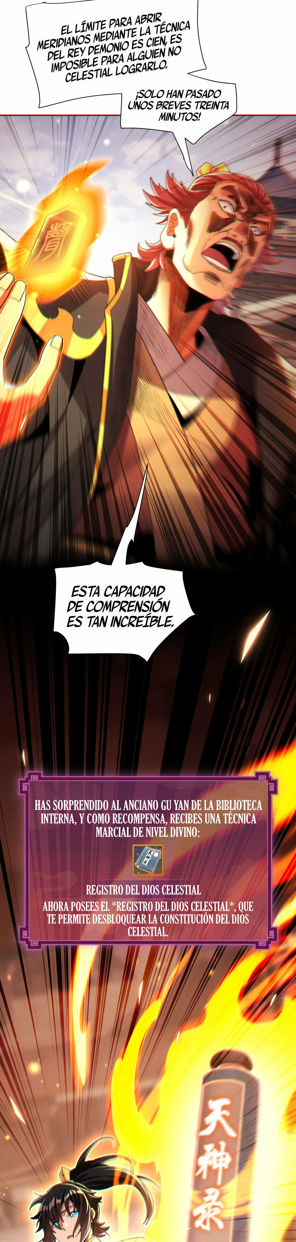 Me vuelvo invencible al sorprender a otros Capitulo 4 página 32