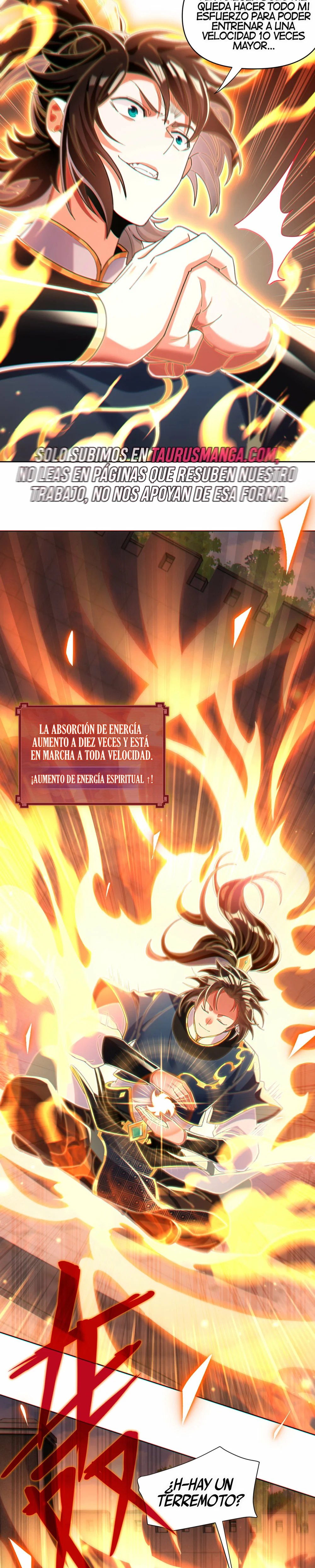 Me vuelvo invencible al sorprender a otros Capitulo 4 página 8