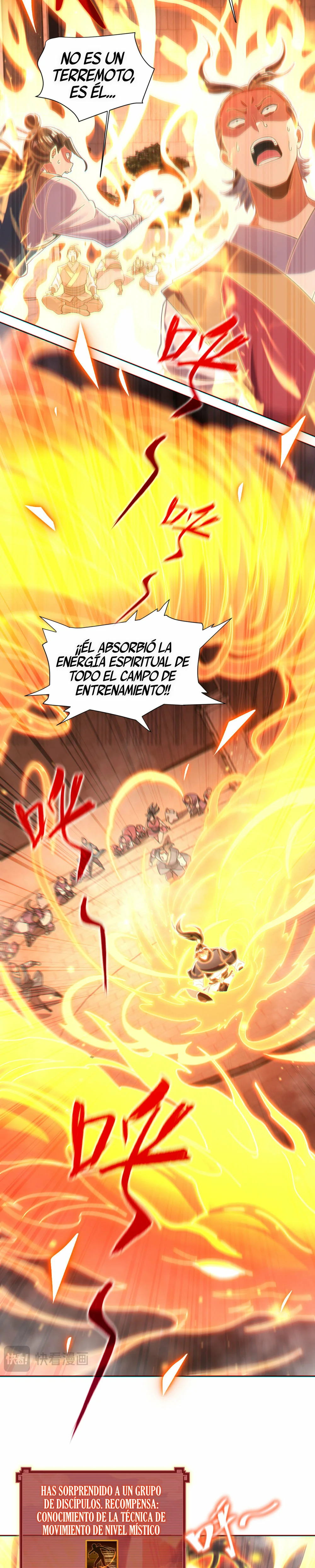 Me vuelvo invencible al sorprender a otros Capitulo 4 página 9