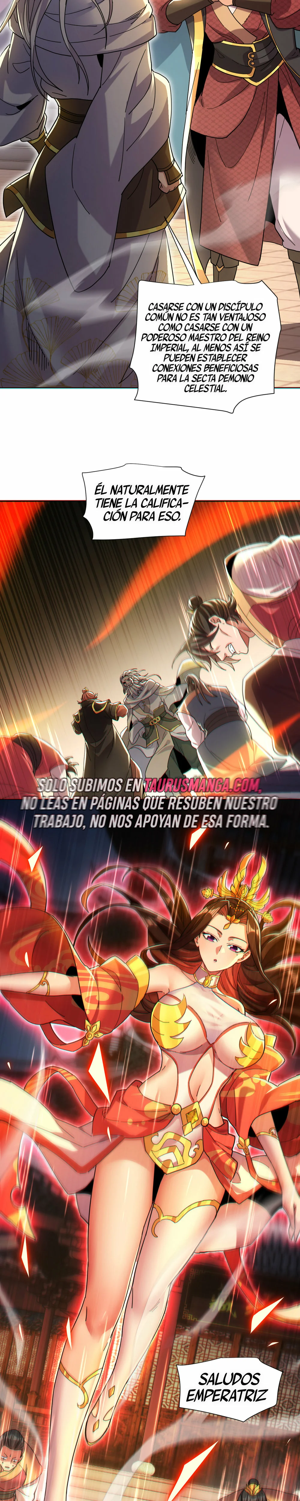 Me vuelvo invencible al sorprender a otros Capitulo 5 página 15