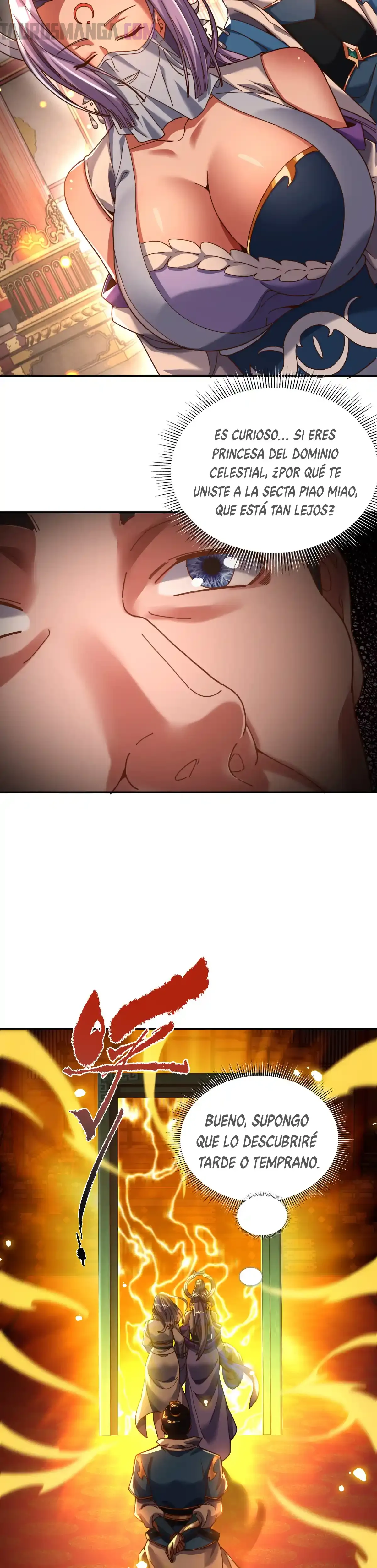 Me vuelvo invencible al sorprender a otros Capitulo 53 página 9