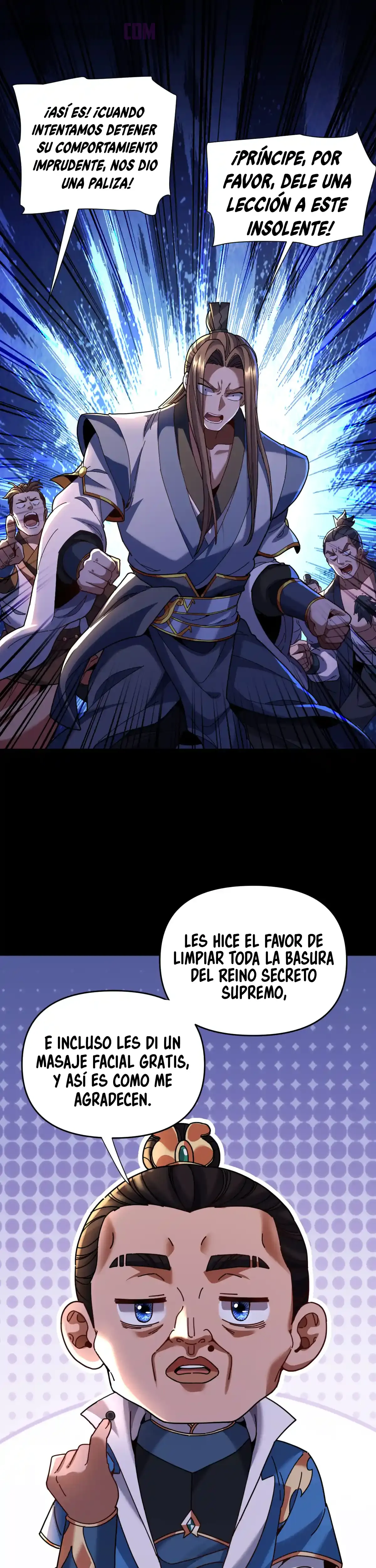 Me vuelvo invencible al sorprender a otros Capitulo 56 página 8