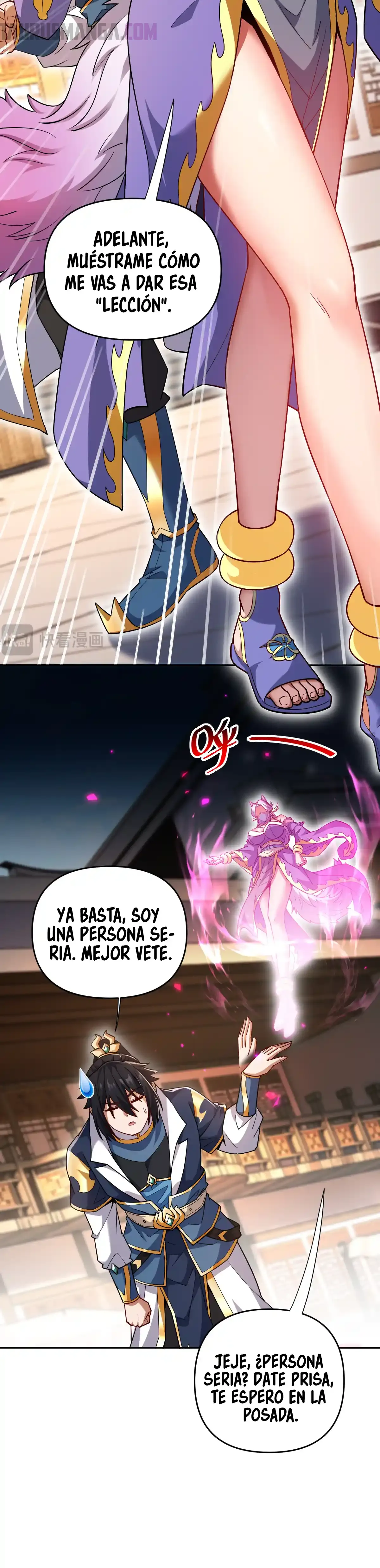 Me vuelvo invencible al sorprender a otros Capitulo 58 página 14