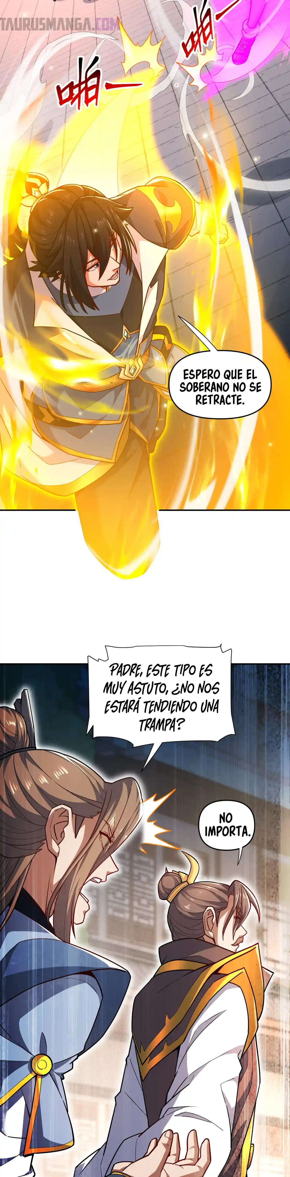 Me vuelvo invencible al sorprender a otros Capitulo 58 página 9