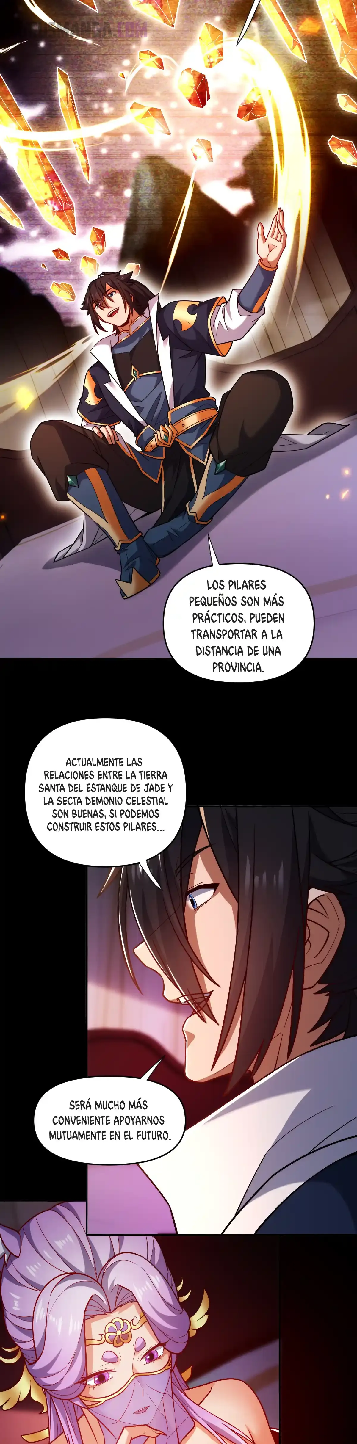 Me vuelvo invencible al sorprender a otros Capitulo 59 página 8