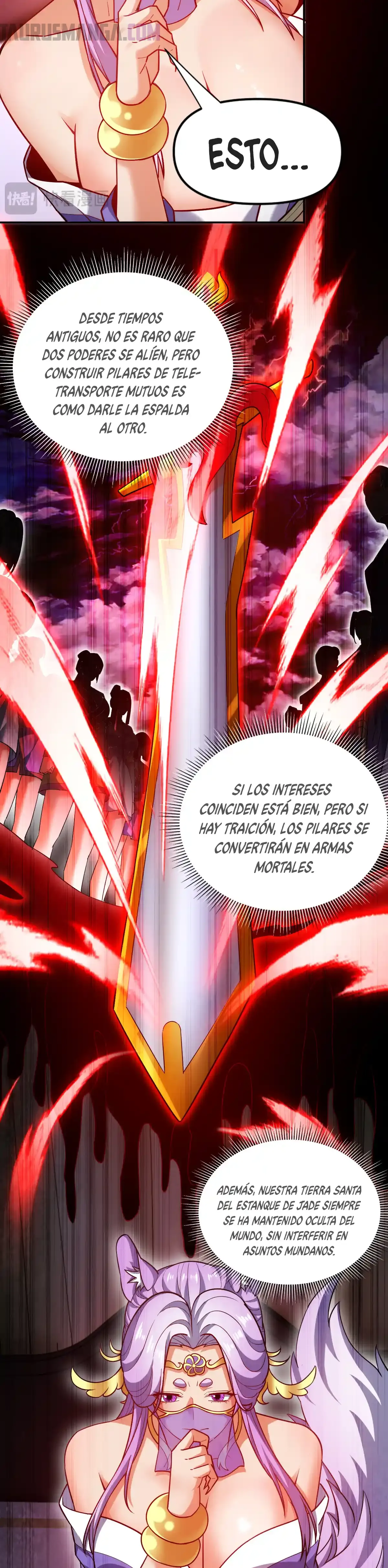 Me vuelvo invencible al sorprender a otros Capitulo 59 página 9