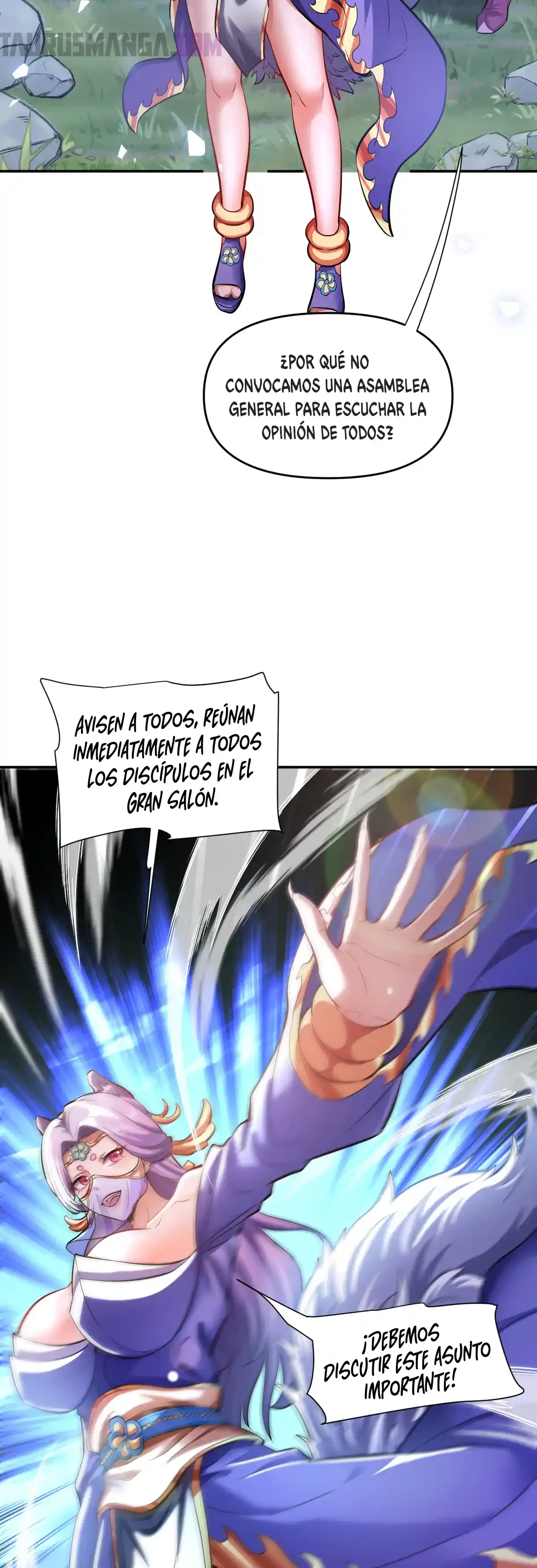 Me vuelvo invencible al sorprender a otros Capitulo 61 página 32