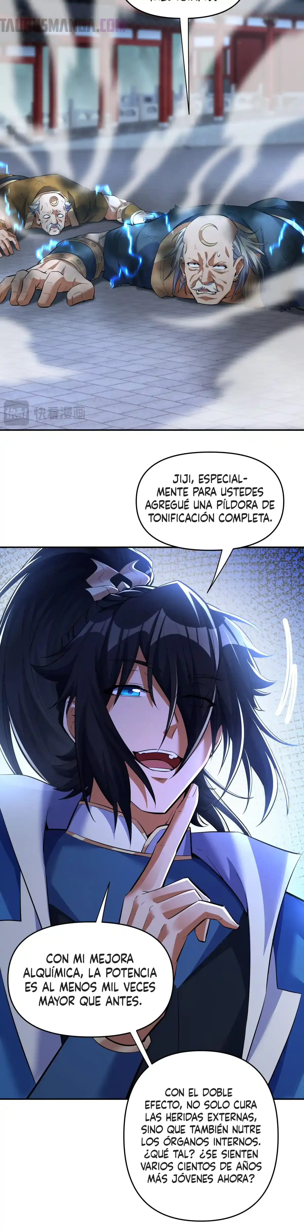 Me vuelvo invencible al sorprender a otros Capitulo 65 página 20