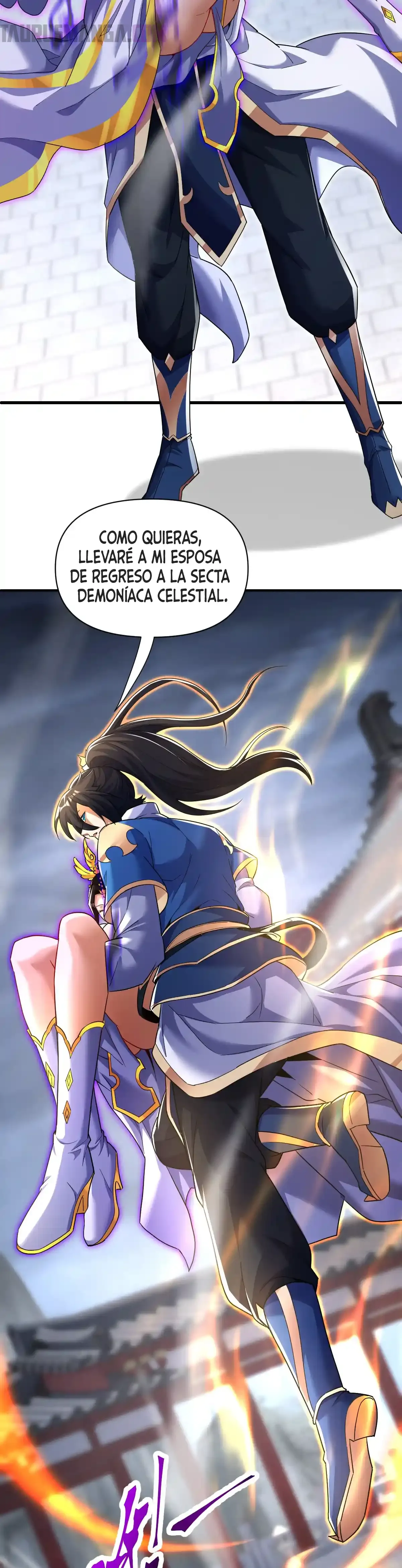 Me vuelvo invencible al sorprender a otros Capitulo 67 página 3