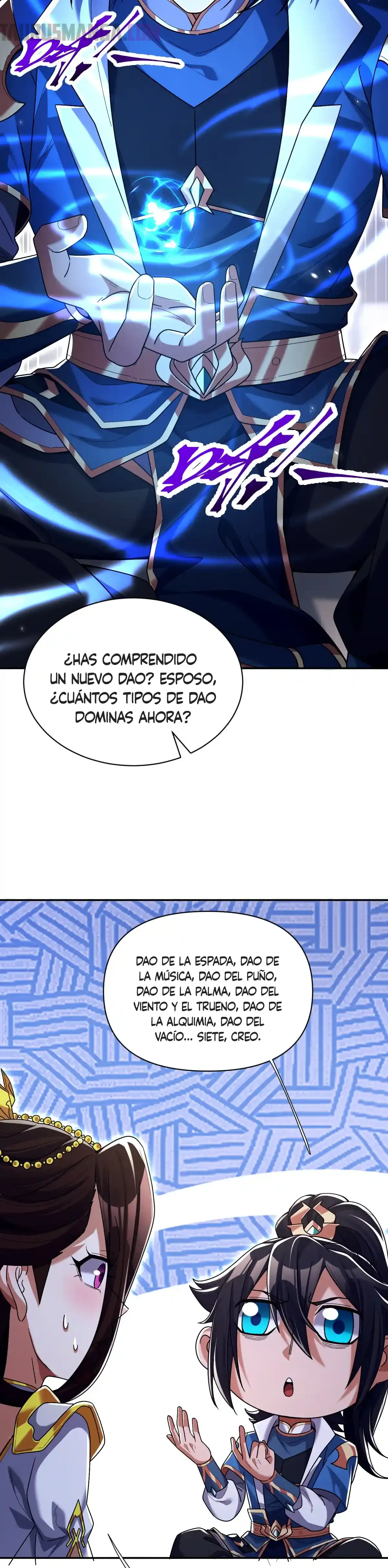 Me vuelvo invencible al sorprender a otros Capitulo 73 página 8