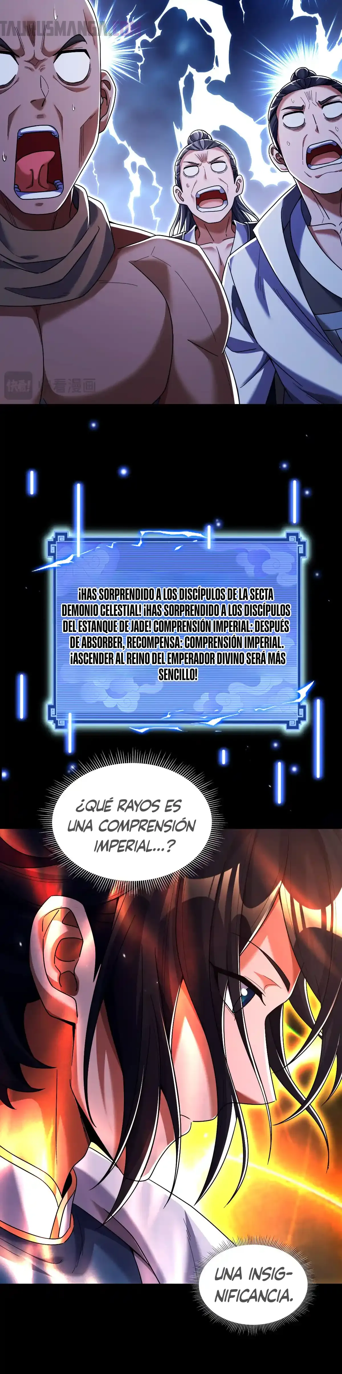 Me vuelvo invencible al sorprender a otros Capitulo 74 página 4