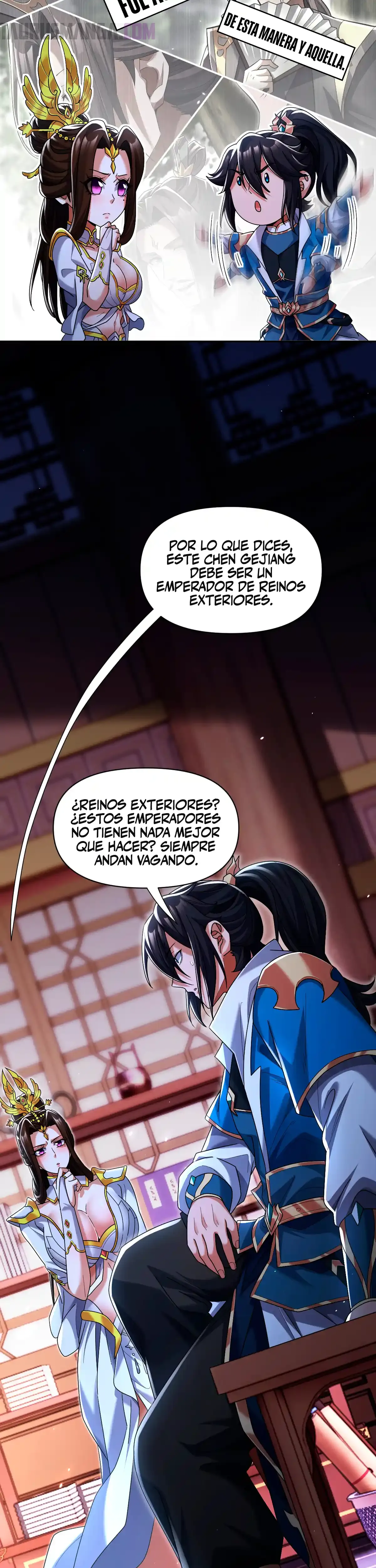 Me vuelvo invencible al sorprender a otros Capitulo 77 página 17