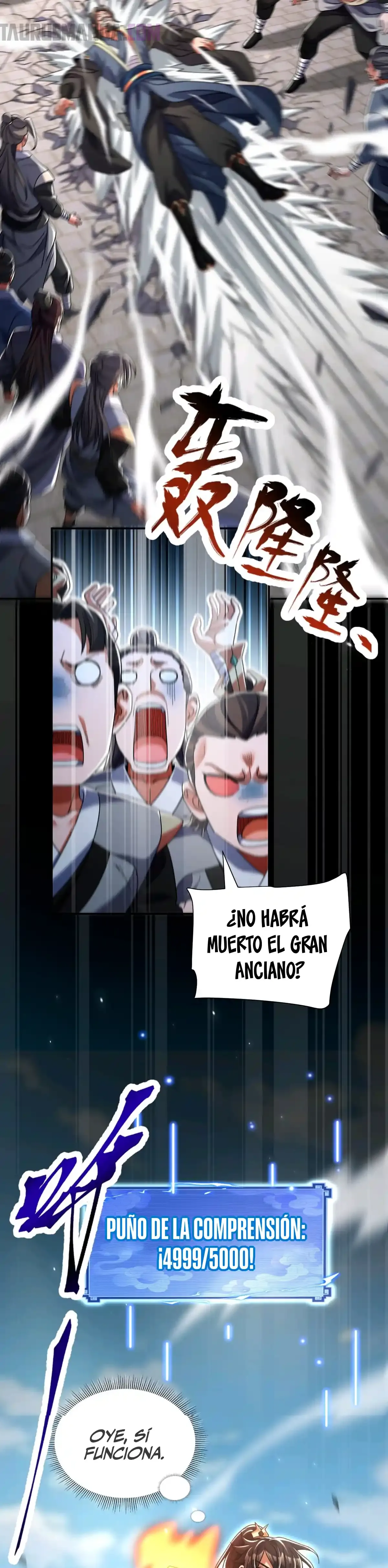 Me vuelvo invencible al sorprender a otros Capitulo 78 página 3
