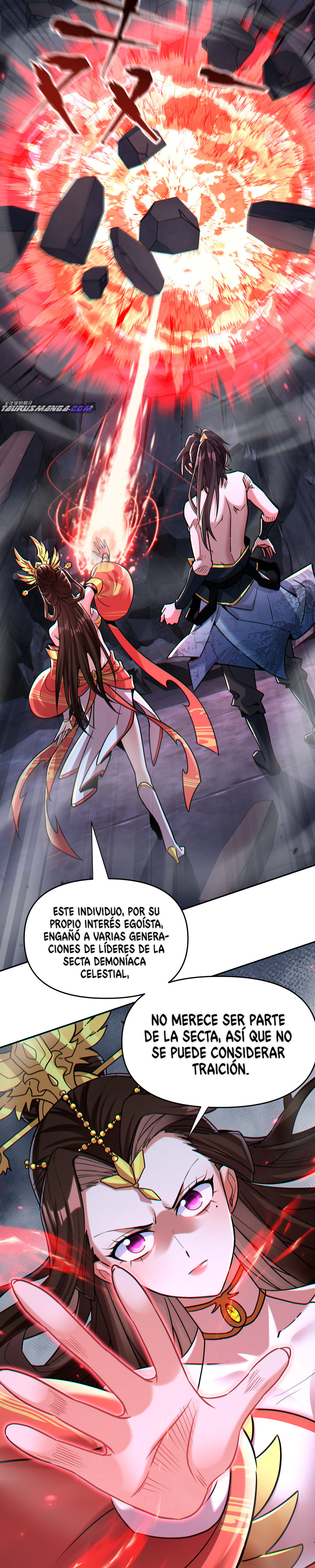 Me vuelvo invencible al sorprender a otros Capitulo 8 página 10
