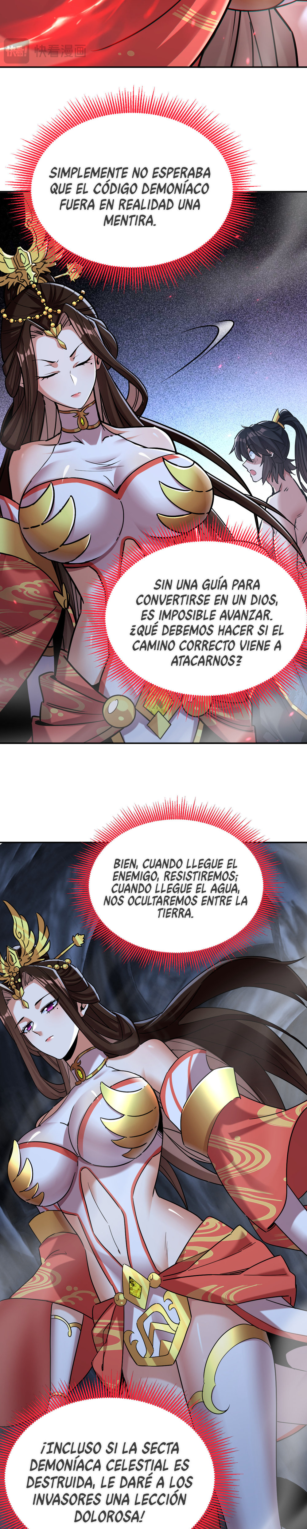 Me vuelvo invencible al sorprender a otros Capitulo 8 página 11