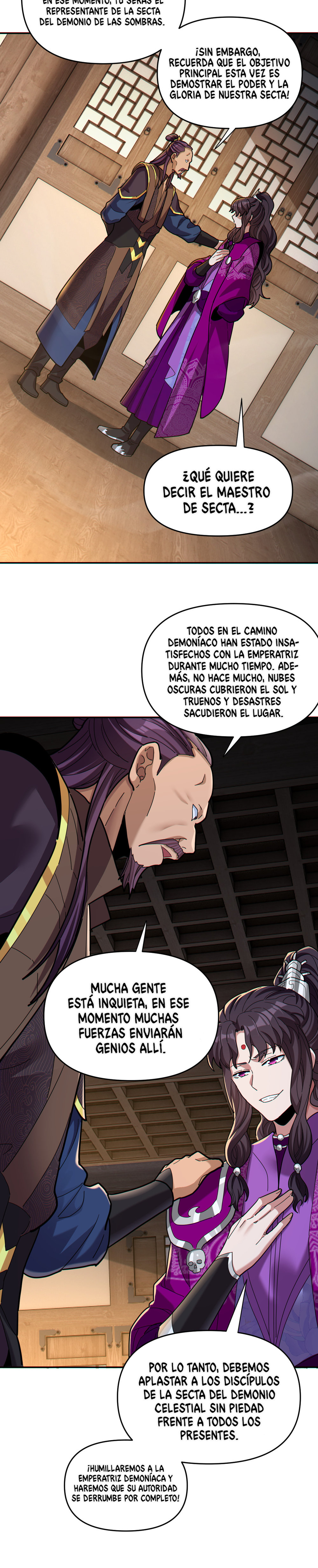 Me vuelvo invencible al sorprender a otros Capitulo 8 página 21