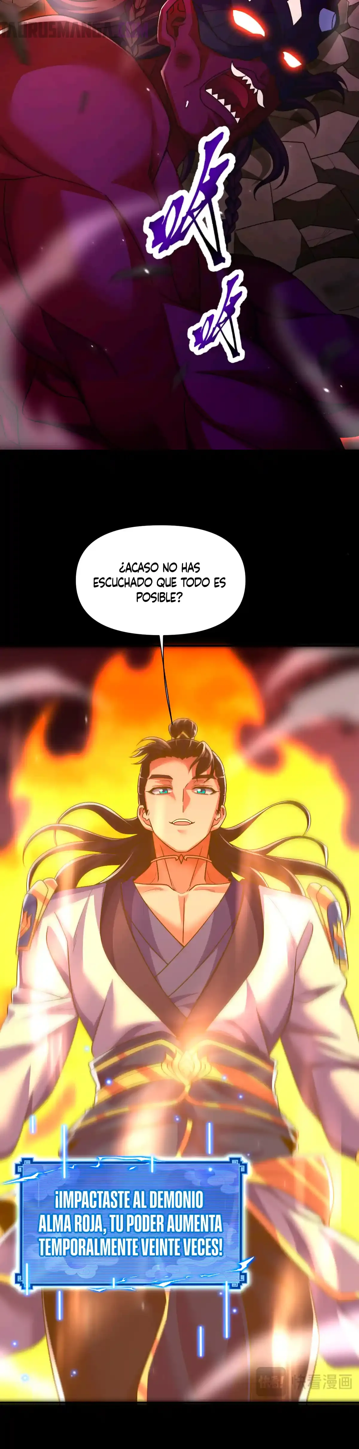 Me vuelvo invencible al sorprender a otros Capitulo 83 página 4