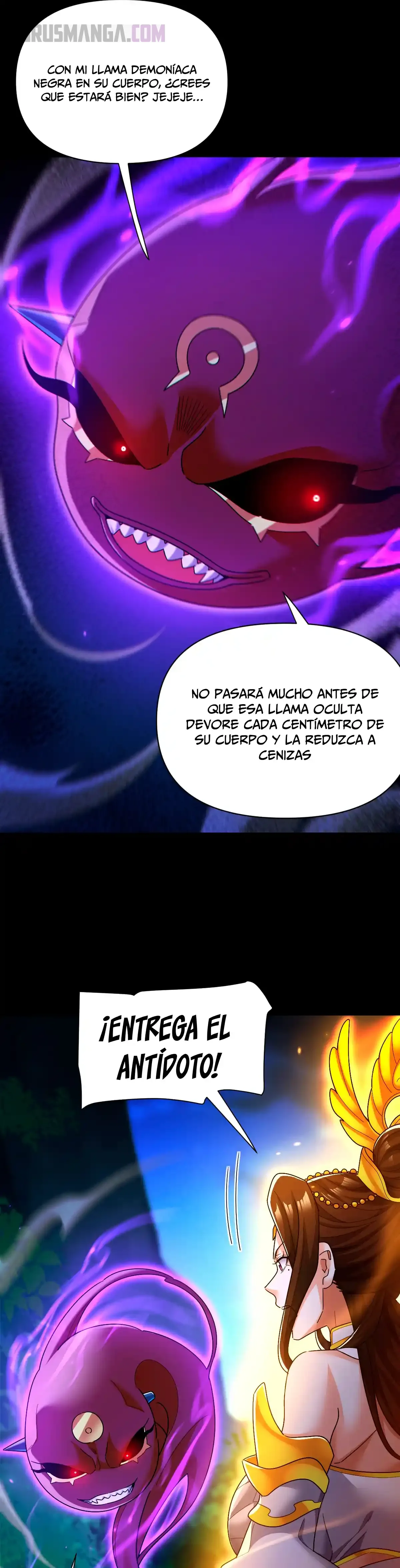 Me vuelvo invencible al sorprender a otros Capitulo 89 página 21